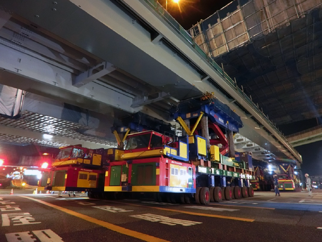 名古屋西JCT Cランプ橋他4橋（鋼上部工）工事